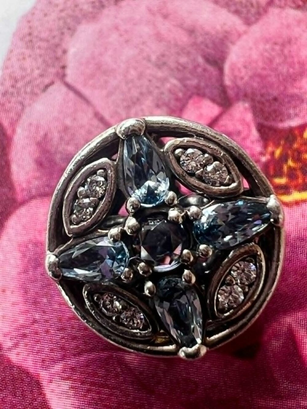 Authentic Pandora Patterns of Frost Charm #791995NMBMX